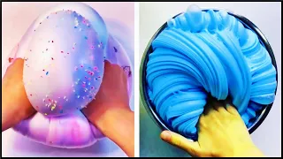 Расслабляющие слаймы видео #50 Слаймы инстаграм антистресс АСМР Satisfying & relaxing slime video