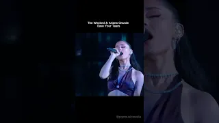 The Weeknd & Ariana Grande Save Your Tears #theweeknd #arianagrande #saveyourtears #live