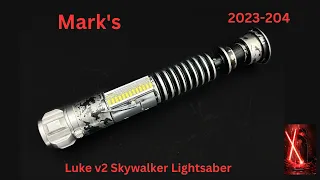 Mark's "Luke v2" Luke Skywalker Neopixel Lightsaber with CFX