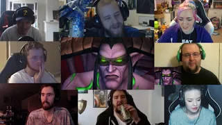 Reactions Mashup: "Rejection of the Gift" 7.3 World of Warcraft Cinematic