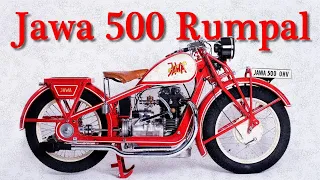 Jawa 500 Rumpál - Самая первая и, пожалуй, красивая Ява