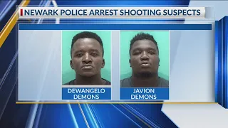 Two men arrested in 4th of July drive-by shooting in Newark