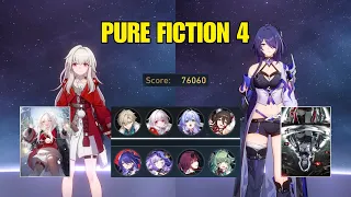 New Pure Fiction 4 | E0 Clara Hypercarry & E0 Acheron Double DoT | Honkai Star Rail 2.2