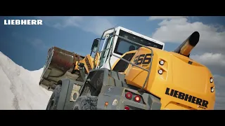 Liebherr – White gold – two XPower wheel loaders in operation at the Tuz Gölu salt lake