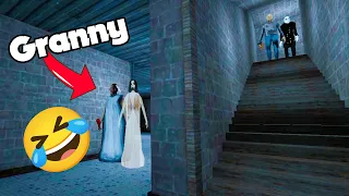 Best Funny Fail moments in Granny 04 the Horror Game || Granny with Experiments