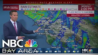 Bay Area Forecast: Showers continue Monday