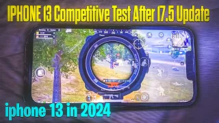 🔥iphone 13 BGMI Competitive test After IOS 17.5 | Last Zone Lag? |Heating Issues?| Iphone 13 In 2024