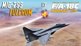 DCS: F/A-18 Hornet vs Mig-29 Fulcrum Fox 2 Fight