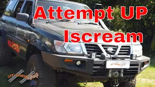 Nissan GU Patrol Y61 crazy off road hectic lvl 5 attempt UP Iscream! - De Wildt 4x4