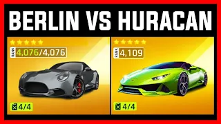 Asphalt 9 Puritalia Berlinetta vs Lamborghini Huracan