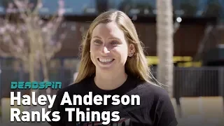 Haley Anderson | Olympians Rank Things