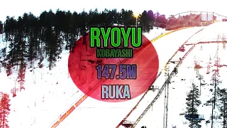 Ryoyu Kobayashi - 147.5m - Ruka / Kussamo 25.11.2018 - Wyrównany rekord skoczni Stefana Krafta