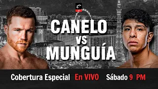 CANELO ÁLVAREZ VS JAIME MUNGUÍA | REACCIONANDO EN VIVO DESDE LAS VEGAS | CALIENTE TV 🔴