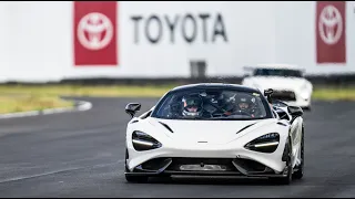 Sonoma Raceway in the McLaren 765LT