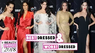 Best And  Worst Dressed Bollywood CELEBS At Vouge Beauty Awards 2018 | Red Carpet