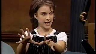 Larry King / Natalie Portman on Late Night (1994)