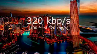 4K - MP3 Compression Comparison ( 8 Kbps TO 320 Kbps ) NEW VERSION