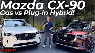 Which Mazda CX-90 Is Better...Gas or PHEV? We Compare Both!