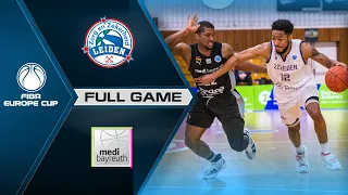 ZZ Leiden v medi Bayreuth | Full Game - FIBA Europe Cup 2021-22