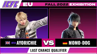 Ayorichie (Leo) vs Momo-Dog (Noctis) - ICFC TEKKEN EU: Fall 2022 - Last Chance Qualifier