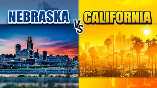 Living in Nebraska V.S. California the BIGGEST Differences EXPLAINED