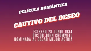 Cautivo del deseo 1934 / Of human bondage / Full movies