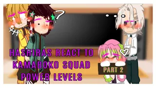 {|}HASHIRAS REACT TO KAMABOKO SQUAD POWEL LEVELS {|} SPOILERS{|}no ships!{|}PT 2/3{|}DS:KNY{|}CAT{|}