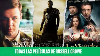 TODAS LAS PELÍCULAS DE RUSSELL CROWE. Filmografía completa del actor 2023.