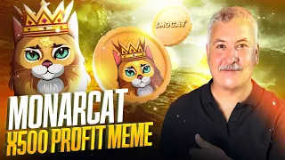 MonarCat -  DESTINED TO RULE IN THE FIERCE KINGDOM OF MEMECOINS ©