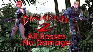 Dino Crisis 2 - All Bosses