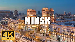 Minsk, Belarus 🇧🇾 | 4K Drone Footage