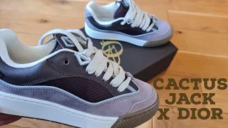 WOW Travis Scott! Cactus Jack x Dior B713 Brown On Feet + Review