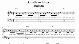 Gusttavo Lima - Balada  Music sheet