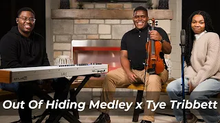 Out Of Hiding Medley - Tye Tribbett | Dr.Violin Cover ft. Na'veh Matthews & Daniel Scott