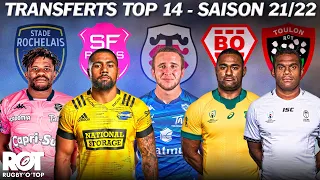 Transferts TOP 14 | Saison 2021/2022