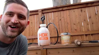 Behr Penetrating Oil Stain Review | How to pressure wash and re-stain a fence
