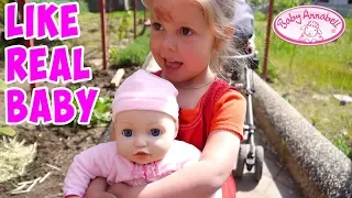 Кукла Беби Анабель !!! КУКЛЫ для ДЕВЧОНОК !!! Baby Annabell Interactive Doll