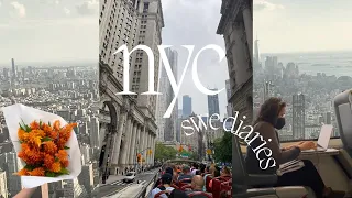 nyc diaries 4 💻 day in the life as a swe intern !! + TRAVEL