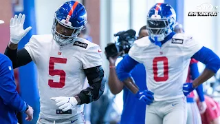 Kayvon Thibodeaux, Brian Burns standing out at Giants OTAs