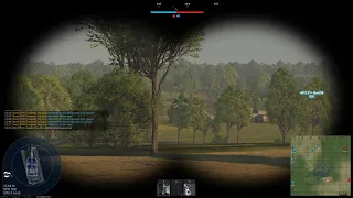 War Thunder FV4005 HESH lob at 2km