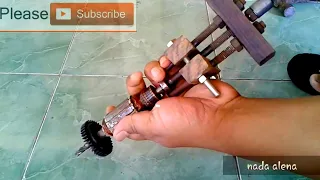 cara membuat treker tanpa las | cara membuat treker mudah | how to make a tool to remove the bearing