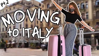 MOVING TO ITALY | Moving Vlog pt. 2 |Studying Abroad, First Days and Exploring Padua | MILA WENDLAND