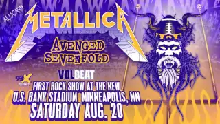 Metallica Hardwired Live Minneapolis 20 August 2016