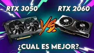 RTX 3050 VS RTX 2060 ¿LA RTX 3050 es mejor que la RTX 2060?