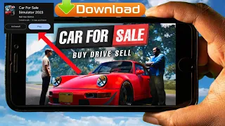 FINALLY CAR FOR SALE MOBILE IS HERE ! DOWNLOAD NOW!