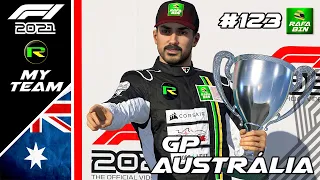 FESTA DO TÍTULO NOS DEIXOU DE RESSACA - F1 2021 MY TEAM 50% GP AUSTRÁLIA PARTE #123