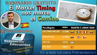 #Webinario Gratuito #TRMX “El Market Timing nos marca el Camino” con @jlorenzotrading🇪🇸