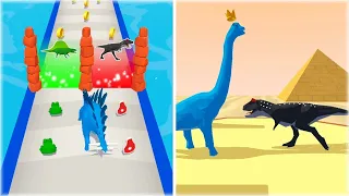 MAX LEVEL in Dino Rush Game!