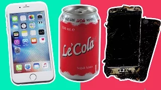 Çakma iPhone 6S'i Le Cola İle Kaynattık!