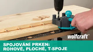 Spojování prken - kolíkovací šablona pro spojování dřeva | wolfcraft